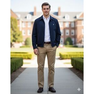 POLO RALPH LAUREN‎ Black Poplin Jacket